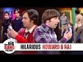 Hilarious howard  raj moments  the big bang theory