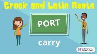 Latin Root PORT screenshot 2