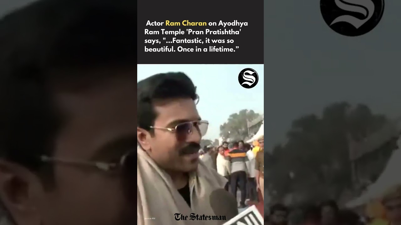 Actor Ram Charan Expresses Joy and Honor Witnessing 