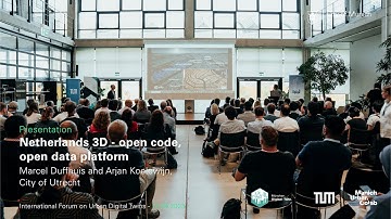 "Netherlands 3D–open code, open data platform“ - Arjan Koelewijn & Marcel Duffhuis, City of Utrecht