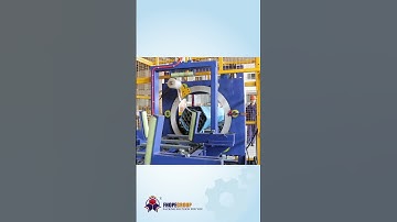 Horizontal Steel Pipe Wrapping Machine | Automatic Film Packaging Solution