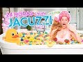 24 HORAS EN EL JACUZZI 🛁 con 9999 PATOS DE GOMA 😱 | Camila Guiribitey