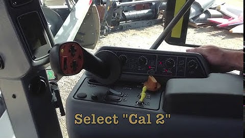 Gleaner Header Calibration