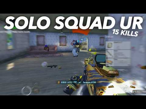 FULL GAMEPLAY 15 KILLS SOLO SQUAD ULTIMATE ROYALE❗❓