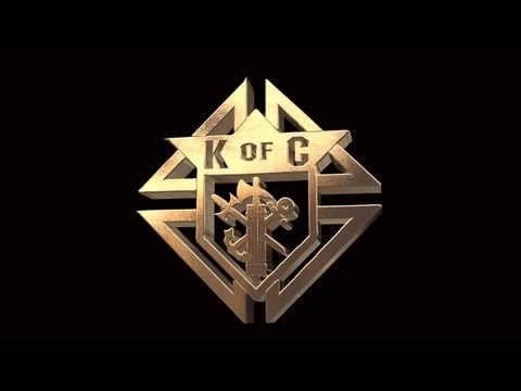 Knights of Columbus Gold 3D Logo
