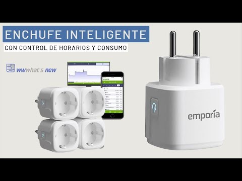 Enchufe inteligente con control de horario y consumo - Emporia