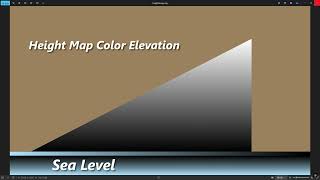 Very Basic Height Map - Tutorial - When there is no terrain to begin with
