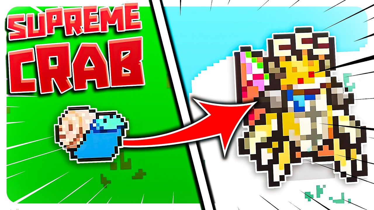 Evolving to MAX SIZE in Everything Is Crab!