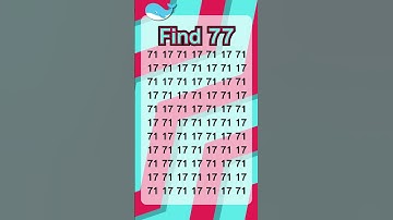 Check observation skill 121: only 7% people can find the number in 5 sec #shorts #spotthedifference