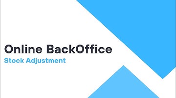 How to do stock Adjustments in Lytsoft Pos