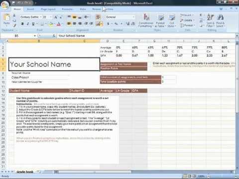atomictraining.com | Excel 2007 Training - Creating a Workbook from a Template