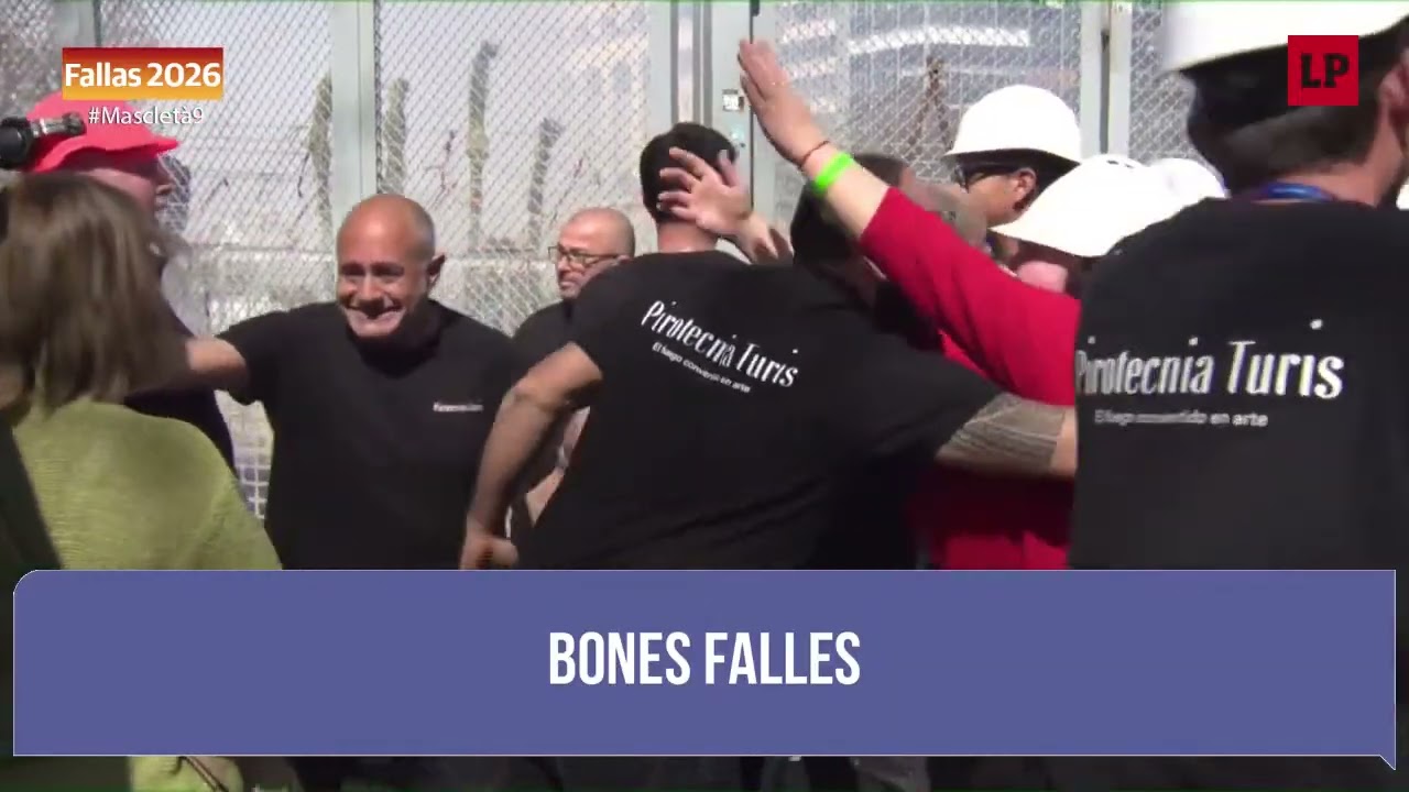 Mascletà lunes 9 marzo 2026: Pirotecnia Turís