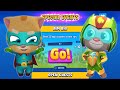 Talking Tom Hero Dash - Power Plant Tom Vs Super Ginger Defeat All Bosses &amp; Unlock New Hero In Event