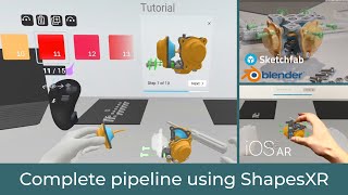 Celebrity Complete Project Pipeline using ShapesXR Wealth
