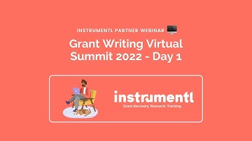 Instrumentl Grant Writing Virtual Summit Day 1 | Free Grants Workshop Classes