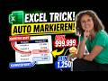 Excel Trick: Größten &amp; kleinsten Wert automatisch markieren