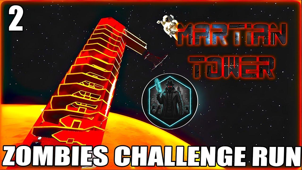 This Tower Map Is CRAZY! | Martian Tower #2 Black Ops 3 Custom Zombies