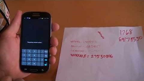 How to Unlock Samsung Galaxy S3 from AT&T, by Unlock Code, from Cellunlocker.net