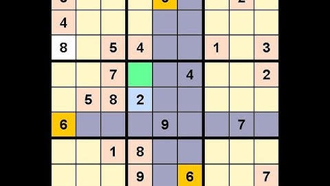 How to Solve New York Times Sudoku Hard October 9, 2022