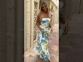 The Perfect Our GRACIE S Floral Maxi Dress Fashion Model Beauty Style Outfit Shorts 