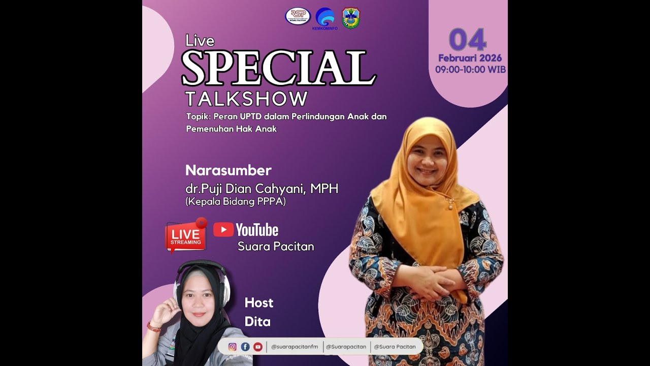 SPECIAL TALK : Peran UPTD Dalam Perlindungan Anak dan Hak Anak