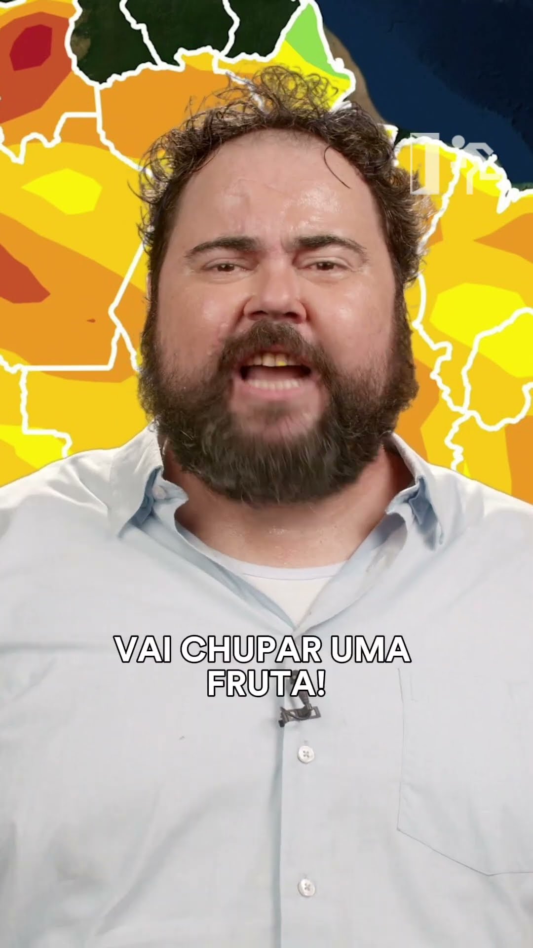 CHUPE UMA FRUTA NESSE CALOR! - #Shorts
