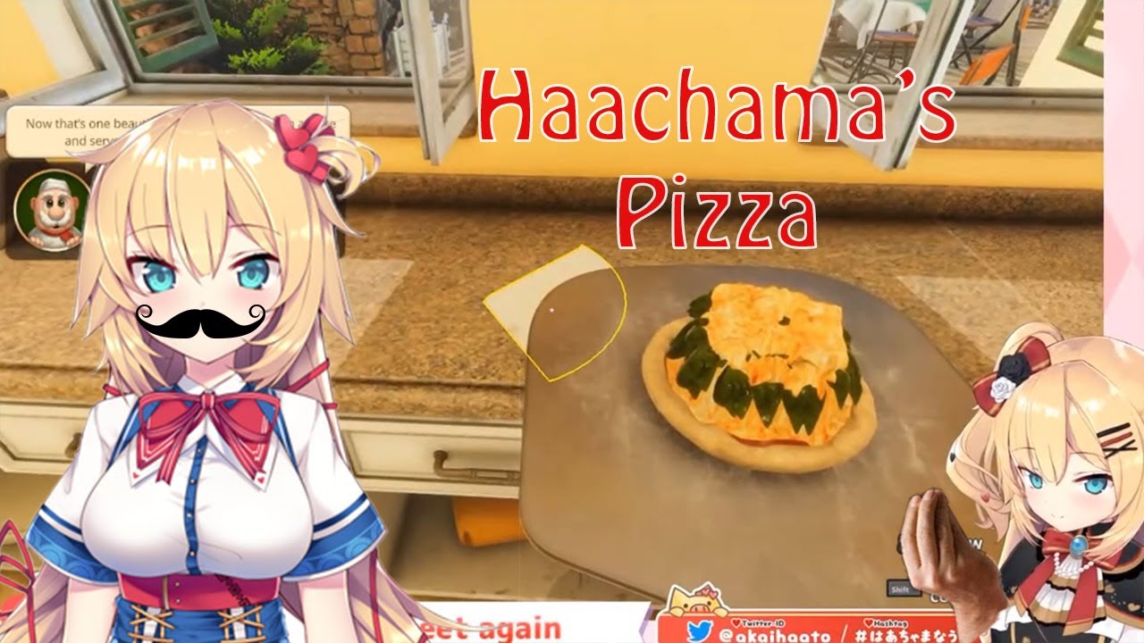 Let's learn how to serve Pizza with Haachama (Cooking Simulator)