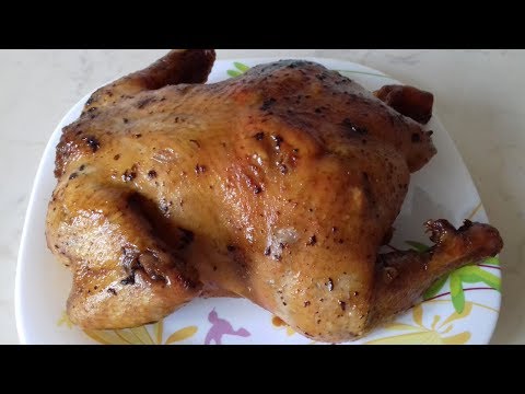 Курица в медово-горчичном соусе в духовке