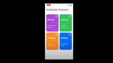 Demo iOS App: Offline AI Monitor Camera with Face Recognition