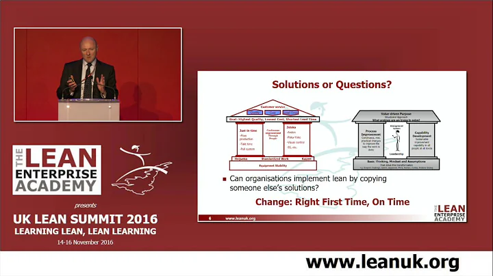Learning and the Lean Transformation Framework | David Brunt