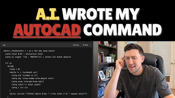 I Asked ChatGPT to Write an AutoCAD Command