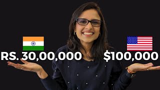 Is the USA Struggle Worth It in 2024 - 100K in USA vs 30 Lakhs in India