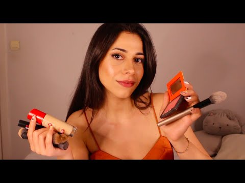 SANA SEVGİLİLER GÜNÜ MAKYAJI YAPIYORUM! RAHATLATICI TÜRKÇE ASMR