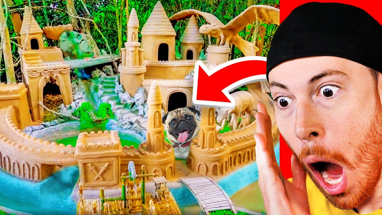 UNBELIEVABLE Primitive Dog Mansion Built in 15 Days