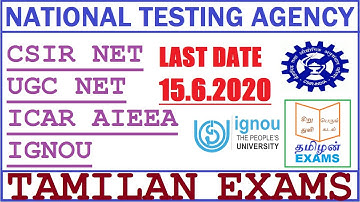 ENTRANCE EXAMS APPLICATION DATE EXTENDED UGC, CSIR NET, ICAR, JUNE 15 TAMILAN EXAMS