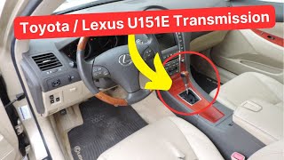 Toyota/Lexus U151E Transmission: Common Problems and Reliability
