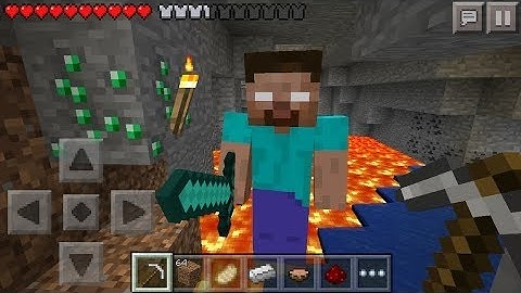 How To Spawn Herobrine In Minecraft Pocket Edition 0.10.4!