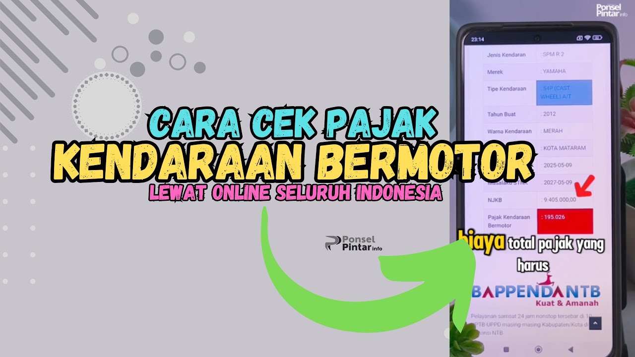Bermotor Cara Cek Pajak Kendaraan Bermotor Lewat Online Seluruh Indonesia # ...