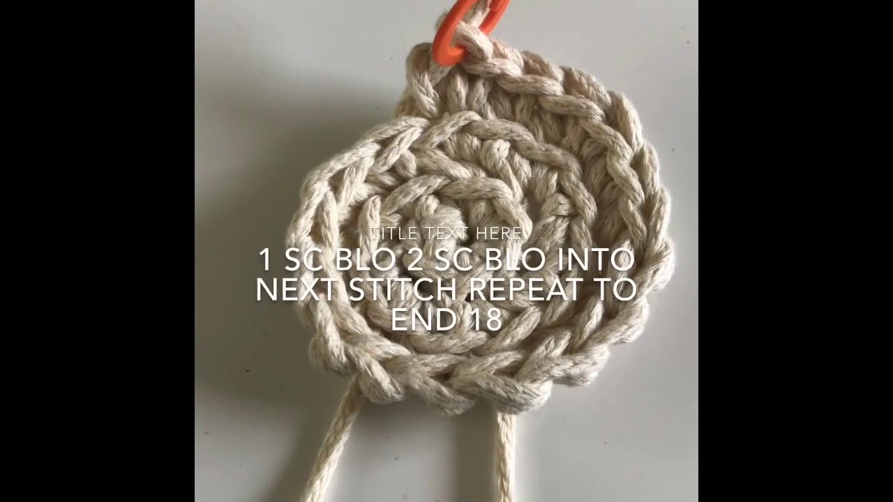 dew drop crochet bolsa pattern