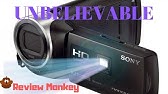 Sony PJ620 Handycam® with Built-in Projector - YouTube