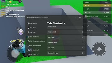 Roblox Fe Script Showcase (Minkzinn Hub V2)
