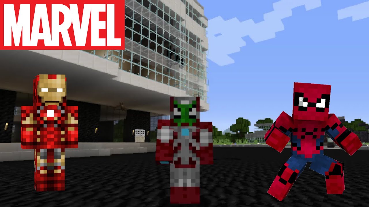 Minecraft Monday's | Marvel Superheroes mod: I have super powers now ...