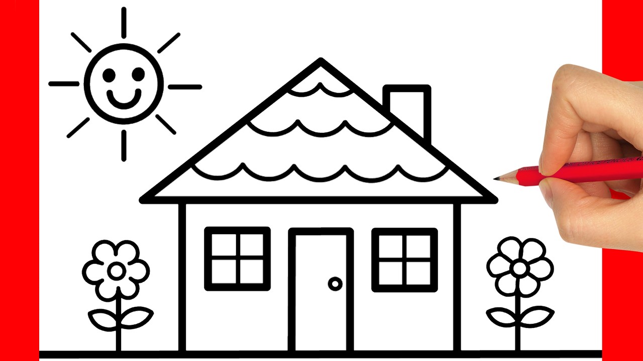 COMMENT DESSINER UNE MAISON