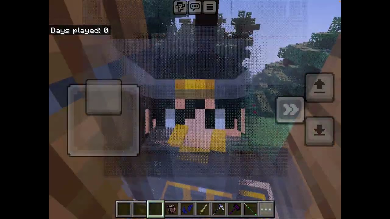 Minecraft but it is cursed-kingston