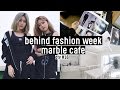 A Day in Our Life in Korea- Behind Seoul Fashion Week, Marble Aesthetic Cafe | DTV #16