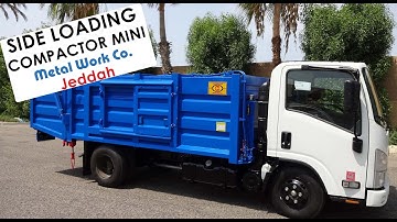 SIDE LOADING COMPACTOR 8 CUBIC METER