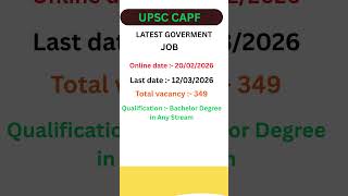 upsc capf #assistantcommandant #bsf #capf2026 #capfpreparation #cisf #capfstrategy