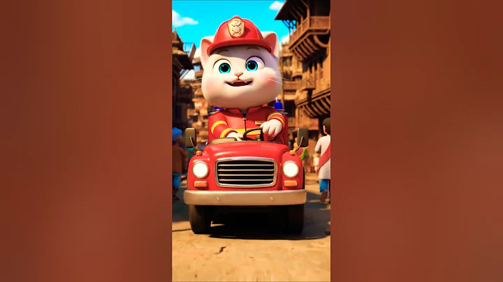 Watch the video about #cat#viralvideo#cats#monkey#firefighter#shortsvideo#shorts#short#cartoon#funny#reels#rabbit#cute