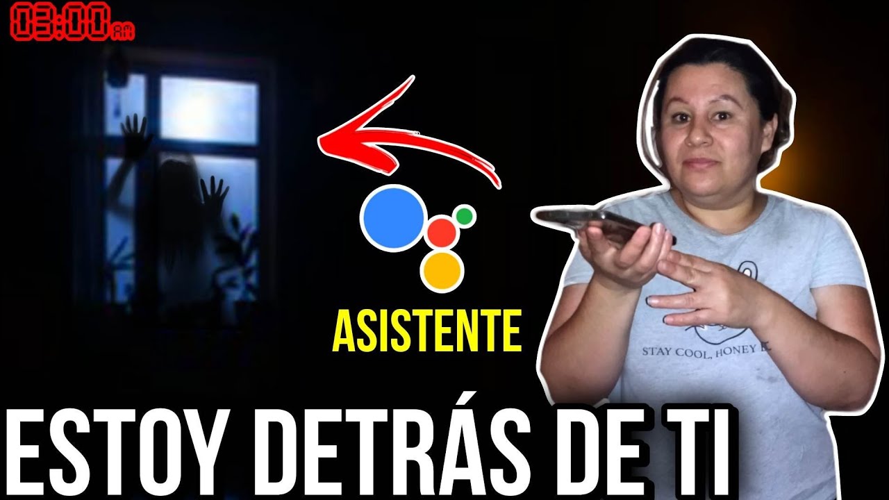 NUNCA le hables a *ASISTENTE* DE *GOOGLE* a las 3:00 A.M. lo que dijo NOS DEJO *ATERRORIZADOS*😱