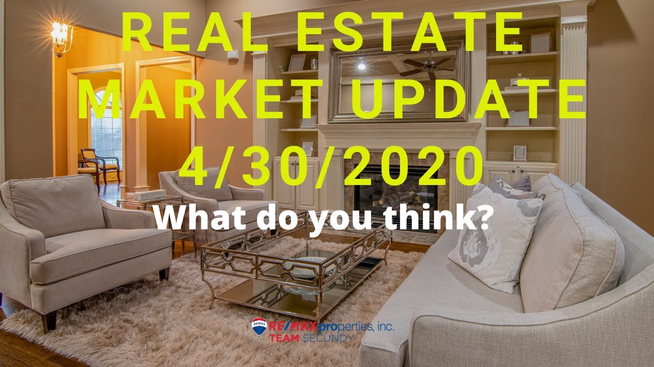 Colorado Springs Real Estate Market Update 4 30 2020 - YouTube